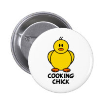 Cooking Chick Buttons