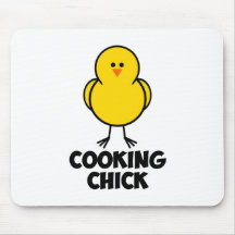 Cooking Chick Mousepads