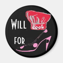 Cooking for High Heel Shoes Magnets