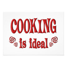 Cooking is Ideal Personalized Announcements