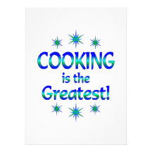 Cooking is the Greatest Custom Invites