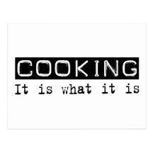 Cooking It Is Post Cards