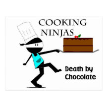 Cooking Ninjas Postcards