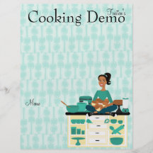 Cooking Teacher Flyer Design