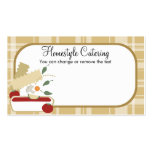 Cooking vegetarian vegetable lasagne food busin... business card