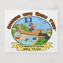 Cooking With Uncle Tony Business Flyer