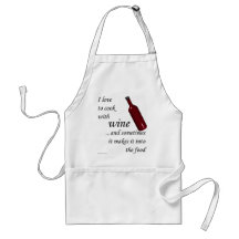 Cooking with Wine Aprons