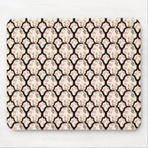 Cool  abstract  oriental japanese pattern mousepad