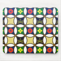 Cool  abstract  oriental japanese pattern mousepad