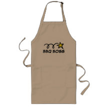 Cool barbeque apron for men | BBQ BOSS