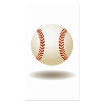 Cool Baseball Emblem Business Card Templates