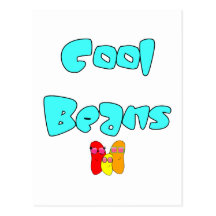Cool Beans Postcard