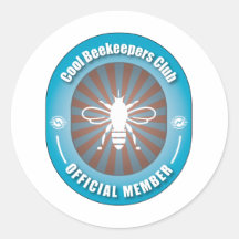 Cool Beekeepers Club Stickers