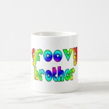 Cool Brothers Birthdays Christmas : Groovy Brother Coffee Mugs