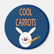Cool Carrots Magnet