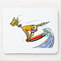 CooL CaT SuRfEr Mousemats