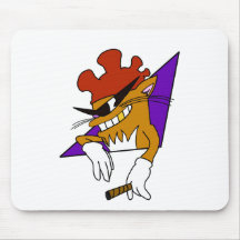Cool Cat with the Roster Hat! Mousepads