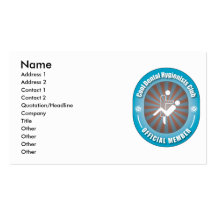 Cool Dental Hygienists Club Business Card Templates