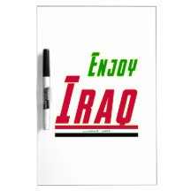 Cool Designs For Iraq Dry-Erase Whiteboard