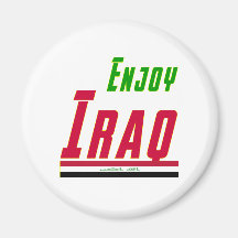 Cool Designs For Iraq Refrigerator Magnet
