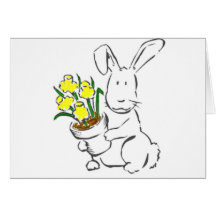 cool Easter bunny Cards