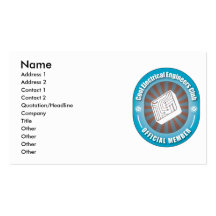 Cool Electrical Engineers Club Business Card Templates