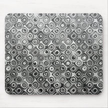 Cool elegant abstract pattern blackmousepad