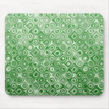 Cool elegant abstract pattern greenmousepad
