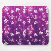 Cool elegant abstract purple sun mousepad