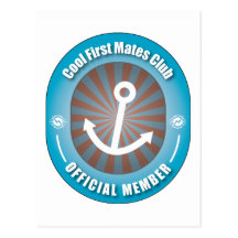 Cool First Mates Club Post Card