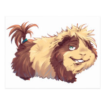Cool Guinea Pig Postcard