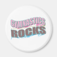 Cool Gymnastic Gifts Gymnastics Rocks Refrigerator Magnet