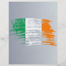 Cool Irish flag design Custom Flyer