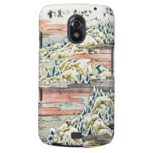 Cool japanese vintage ukiyo-e mountain field samsung galaxy nexus cases