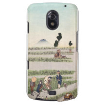 Cool japanese vintage ukiyo-e people landscape galaxy nexus case