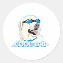 Cool Labrador Retriever Sticker