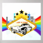 Cool Las Vegas vector Poster