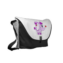 Cool Lucky Pie Messenger Bag