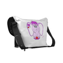 Cool Lucky Pie Messenger Bag