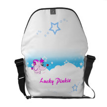 Cool Lucky Pinkie Thank You Messenger Bag