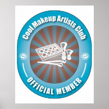 Cool Makeup Artists Club Poster