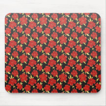 Cool  oriental japanese flowers mousepad