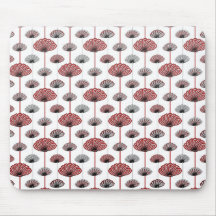 Cool  oriental japanese flowers mousepad