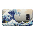 Cool oriental japanese Hokusai Fuji View landscape Samsung Galaxy Case