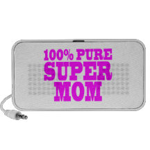 Cool Pink Gifts for Moms : Super Mum Mini Speaker