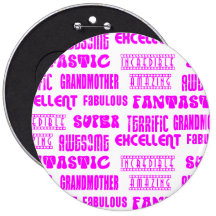 Cool Pink Modern Design 4 Grandmothers  Positives