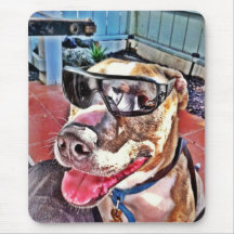 Cool Pitbull Mosuepad Mouse Pads