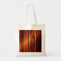 Cool Polished Wood Look Canvas Bags