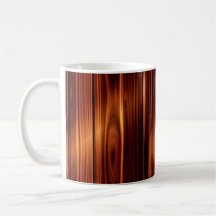 Cool Polished Wood Look Coffee Mug