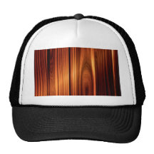 Cool Polished Wood Look Trucker Hat